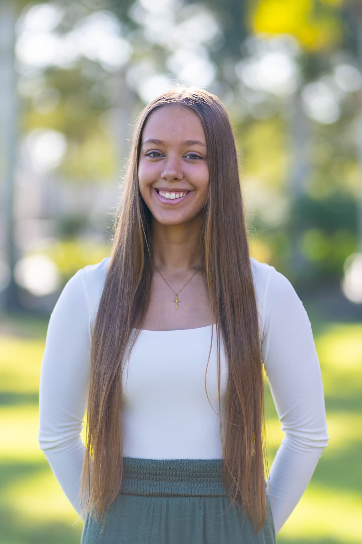 Adryan Van Wyk, Ave Maria University senior and scholarship recipient